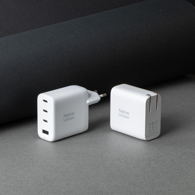 EU Plug / White