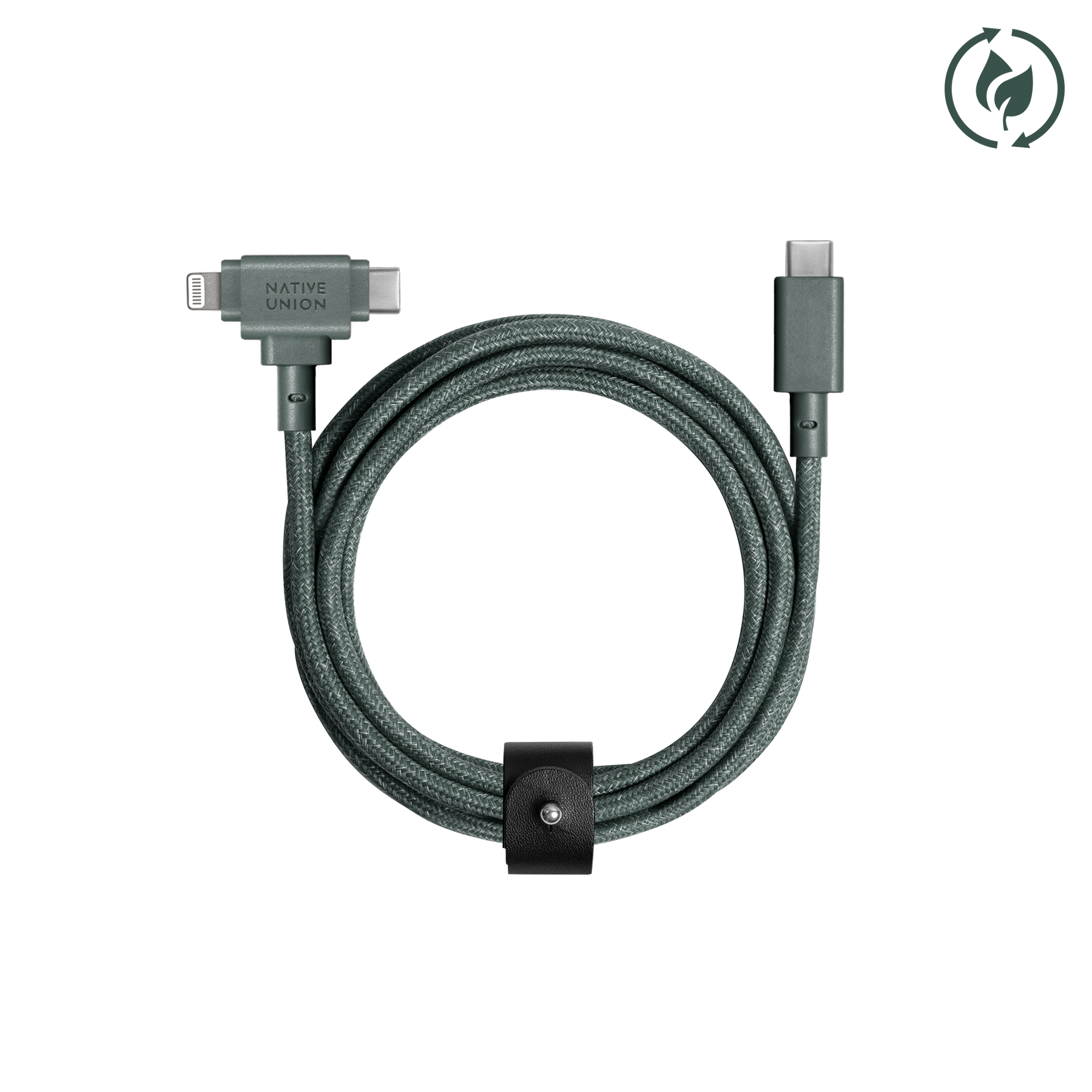 Belt Cable Duo (USB-C to USB-C & Lightning)