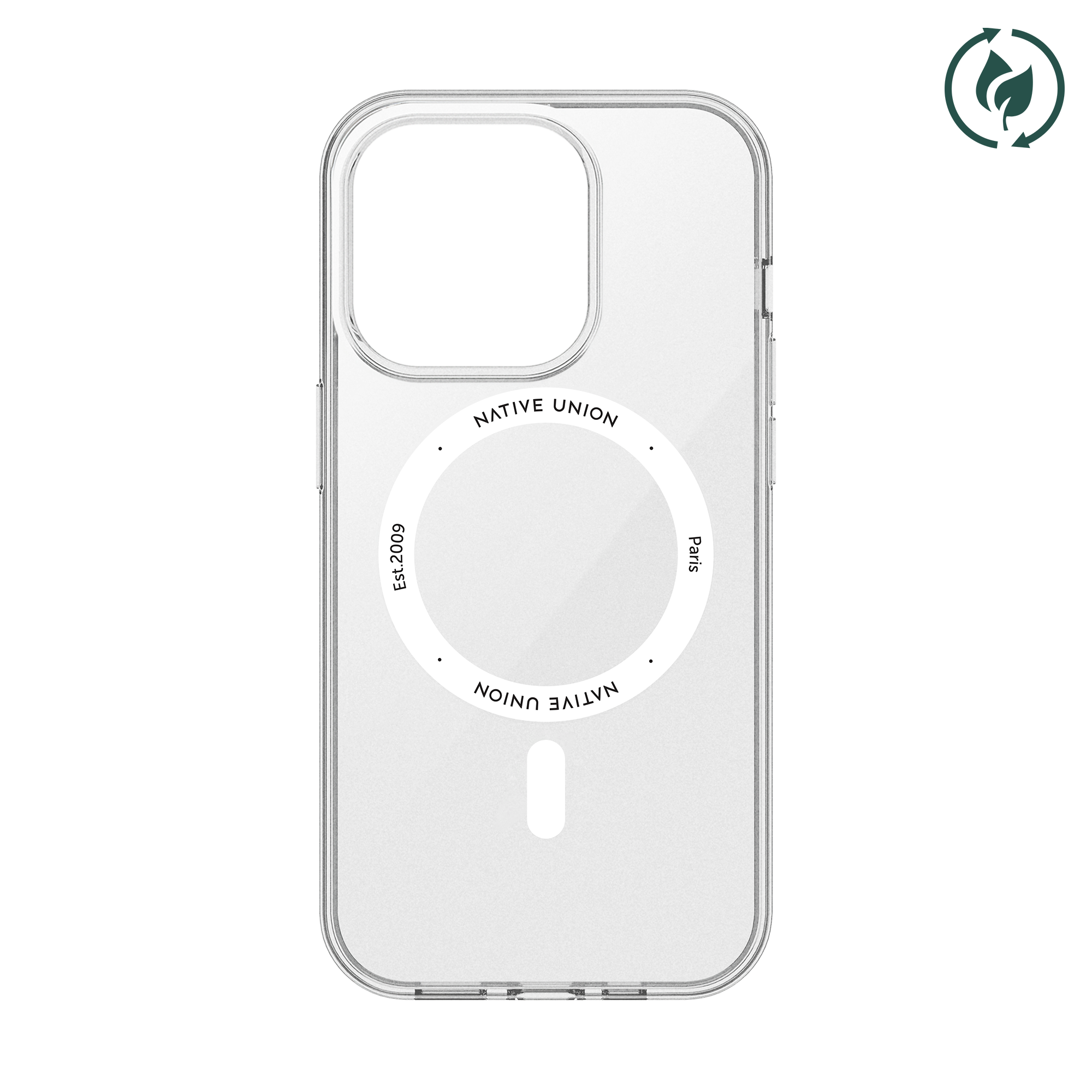 For iPhone 15 Pro Max 14 13 12 11 Clear Slim Plating Mag Safe