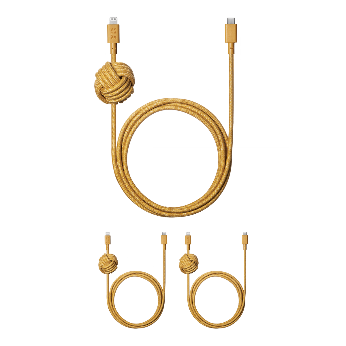 3-Pack Night Cable (USB-C to Lightning)