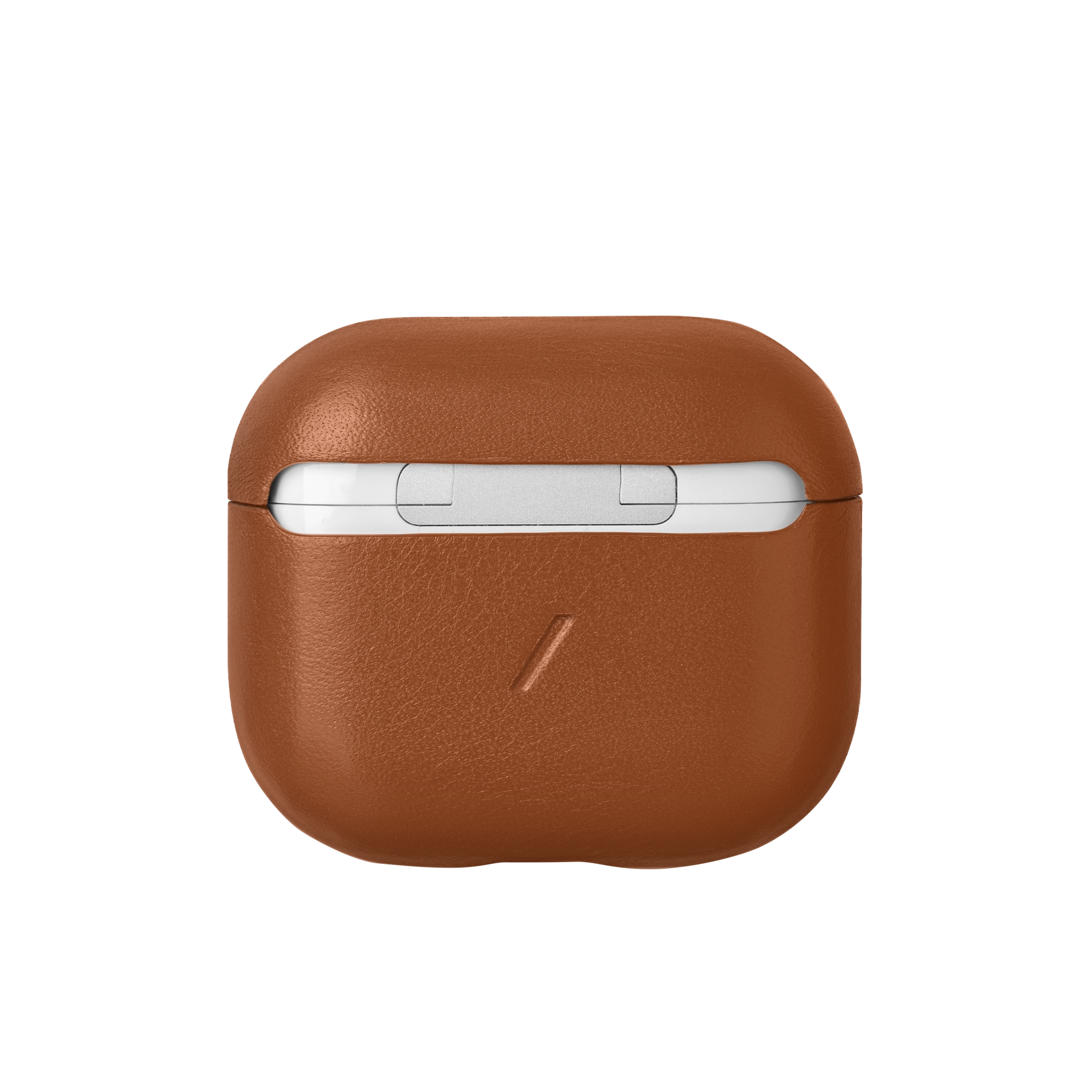 39757619363979, Leather Case for AirPods (Gen 3) - Tan