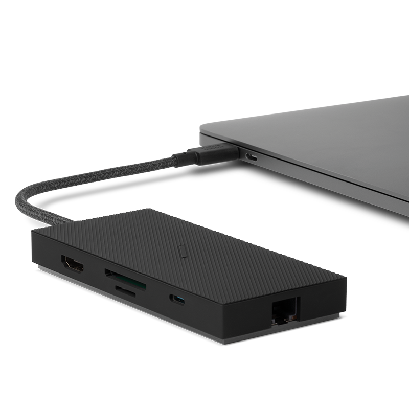 34253189644427,USB-C Smart Hub - Slate