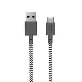 34253152223371,Belt Cable (USB-A to USB-C) - Zebra