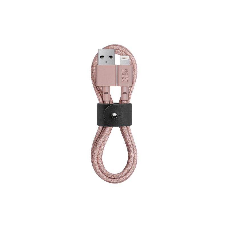 39482181353611,Belt Cable (USB-A to Lightning) - Rose