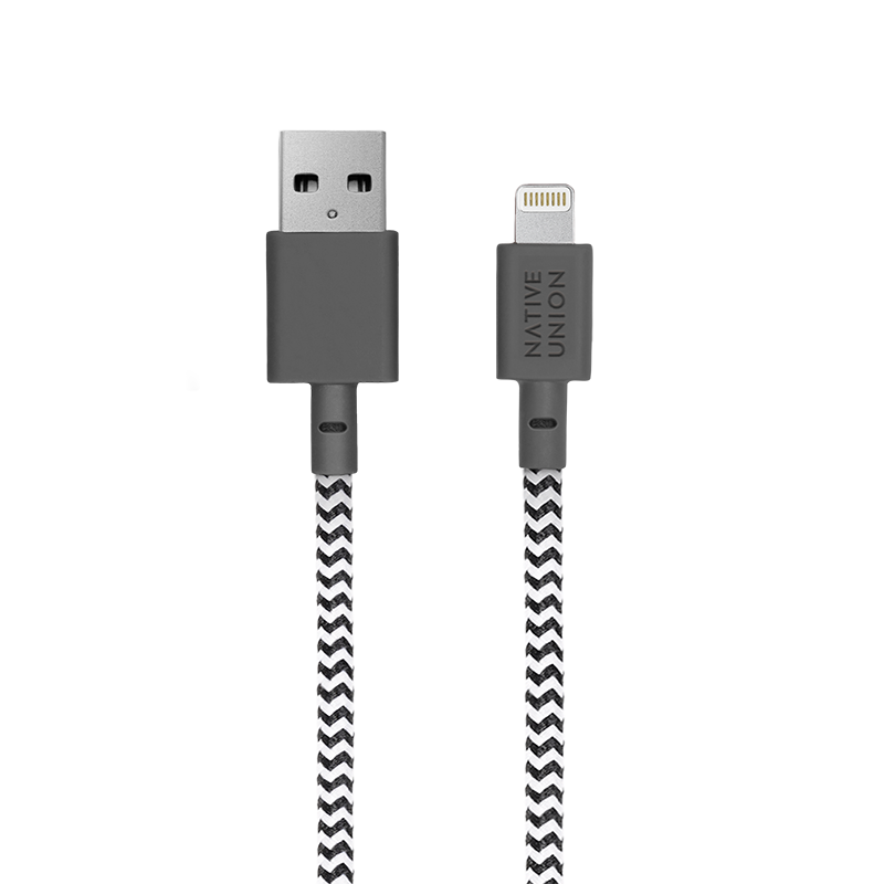 34253195378827,Belt Cable (USB-A to Lightning) - Zebra