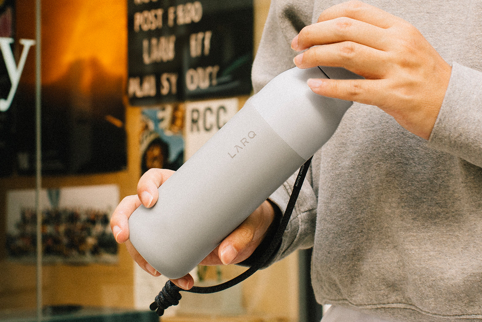 A Partnership Over Plastic Bottles LARQ x Native Union