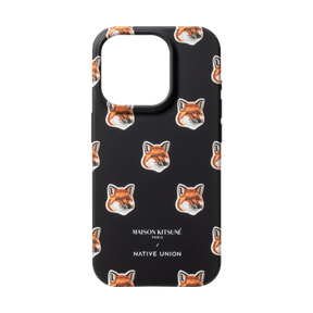 All Over Fox Head Case for iPhone 15 Pro