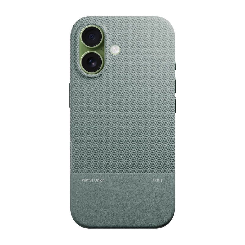 iPhone 17 / Slate Green / Lemon