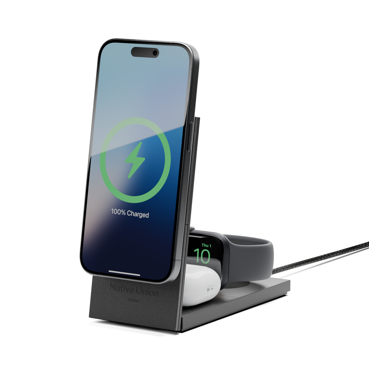 Rise 3-in-1 Magnetic Wireless Charger - Main Image