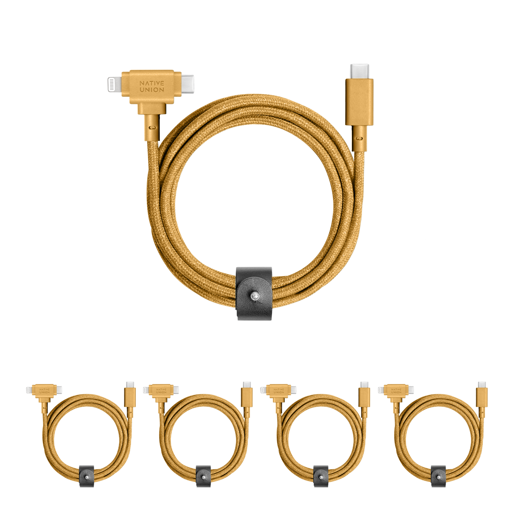 5-Pack Belt Cable Duo