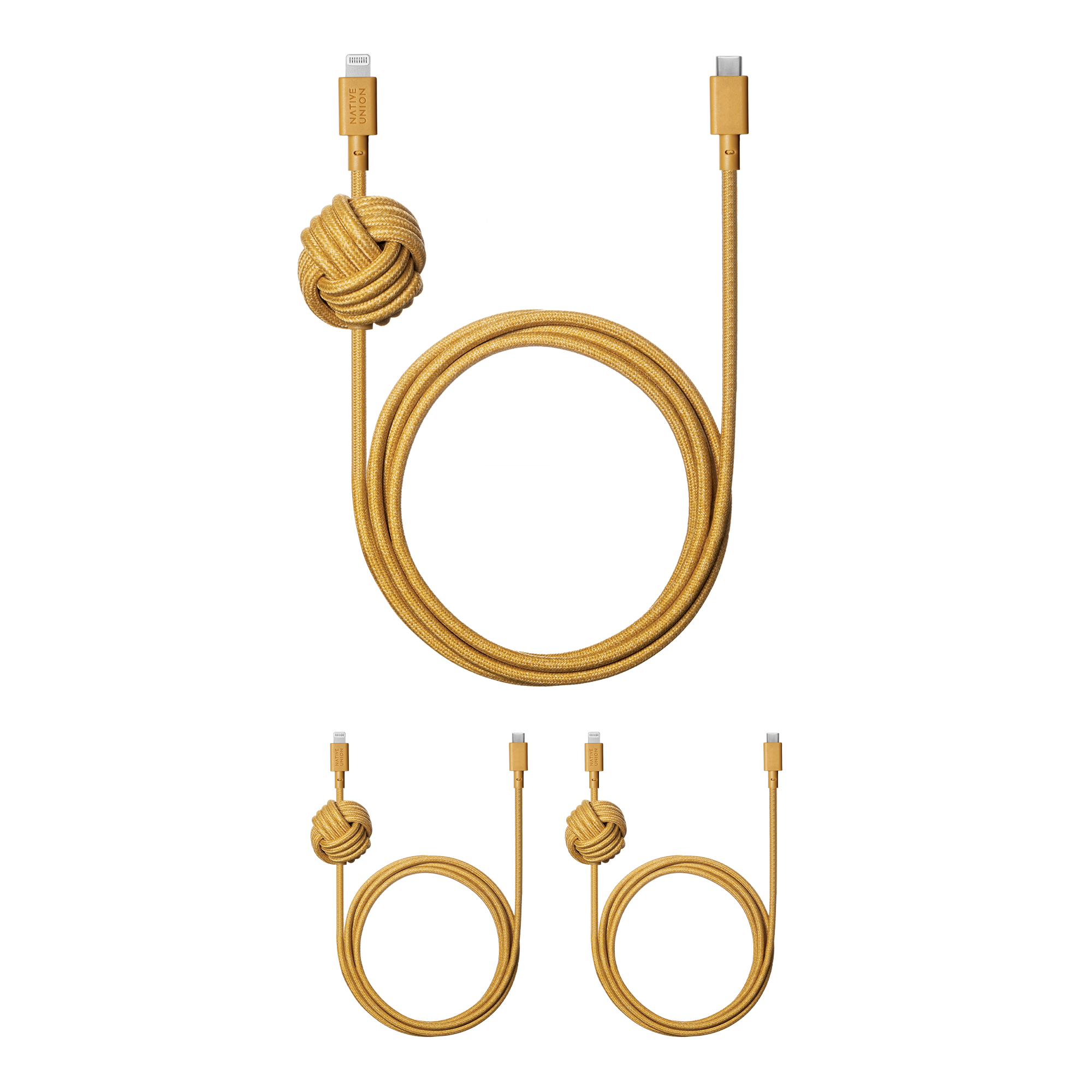 3-Pack Night Cable (USB-C to Lightning)