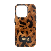 Cheetah Cappuccino Case for iPhone 15