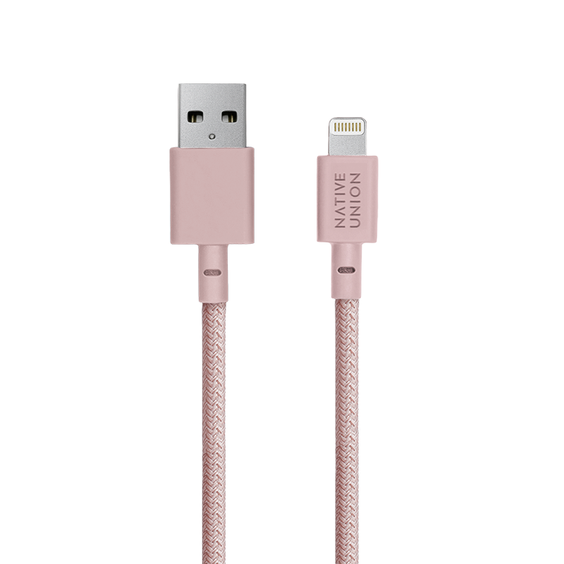 34253245644939,Night Cable (USB-A to Lightning) - Rose