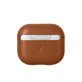 39757619363979, Leather Case for AirPods (Gen 3) - Tan