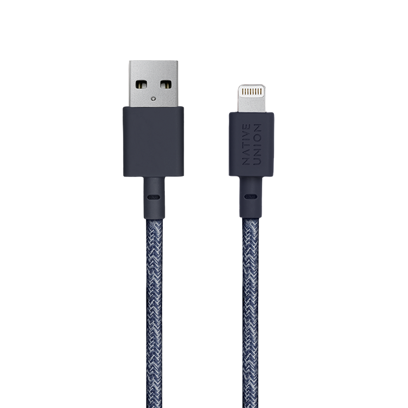 34253245677707,Night Cable (USB-A to Lightning) - Indigo