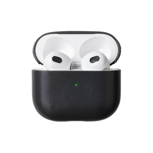 39757619331211, Leather Case for AirPods (Gen 3) - Black