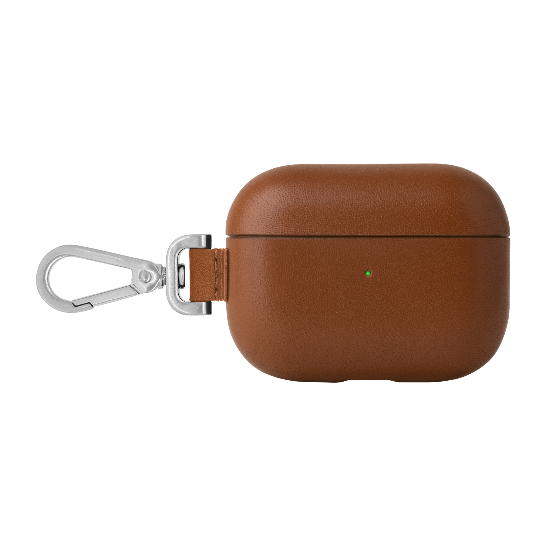 Green LV Solid Leather Airpods Case