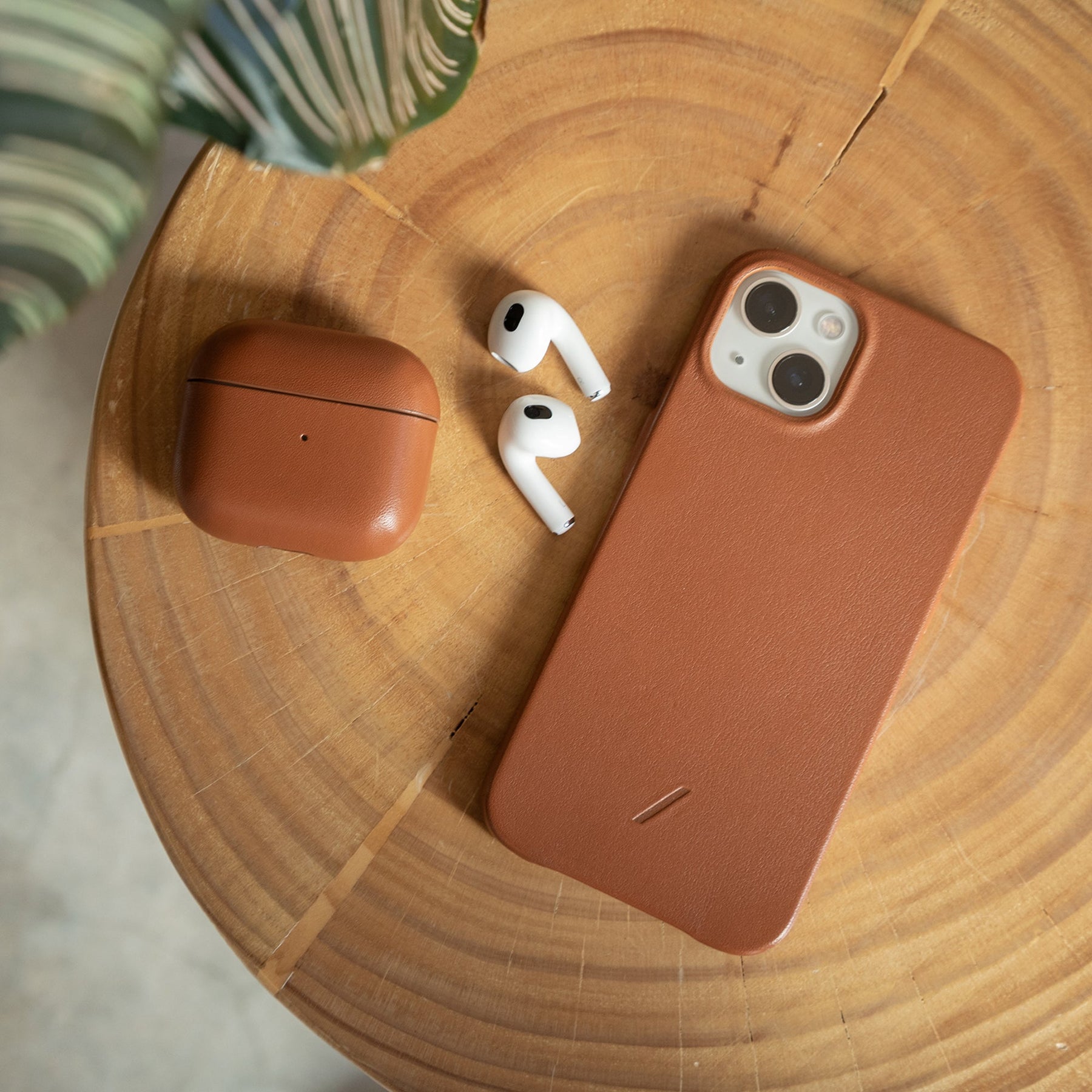 Leather Case for AirPods (Gen 3)