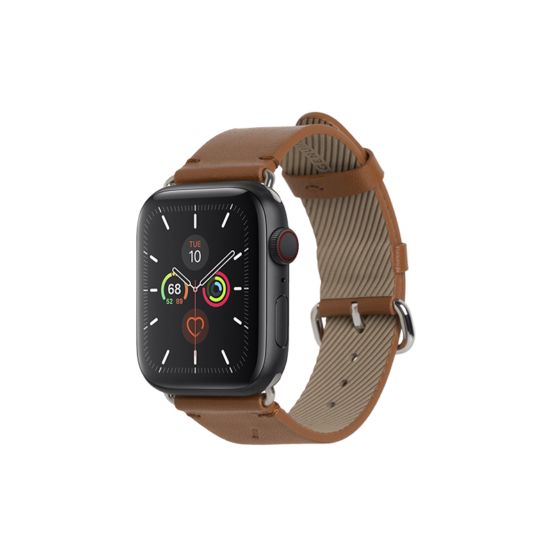 Leather Link Band Strap For Apple Watch Series 9 8 7 41/45/40/44mm