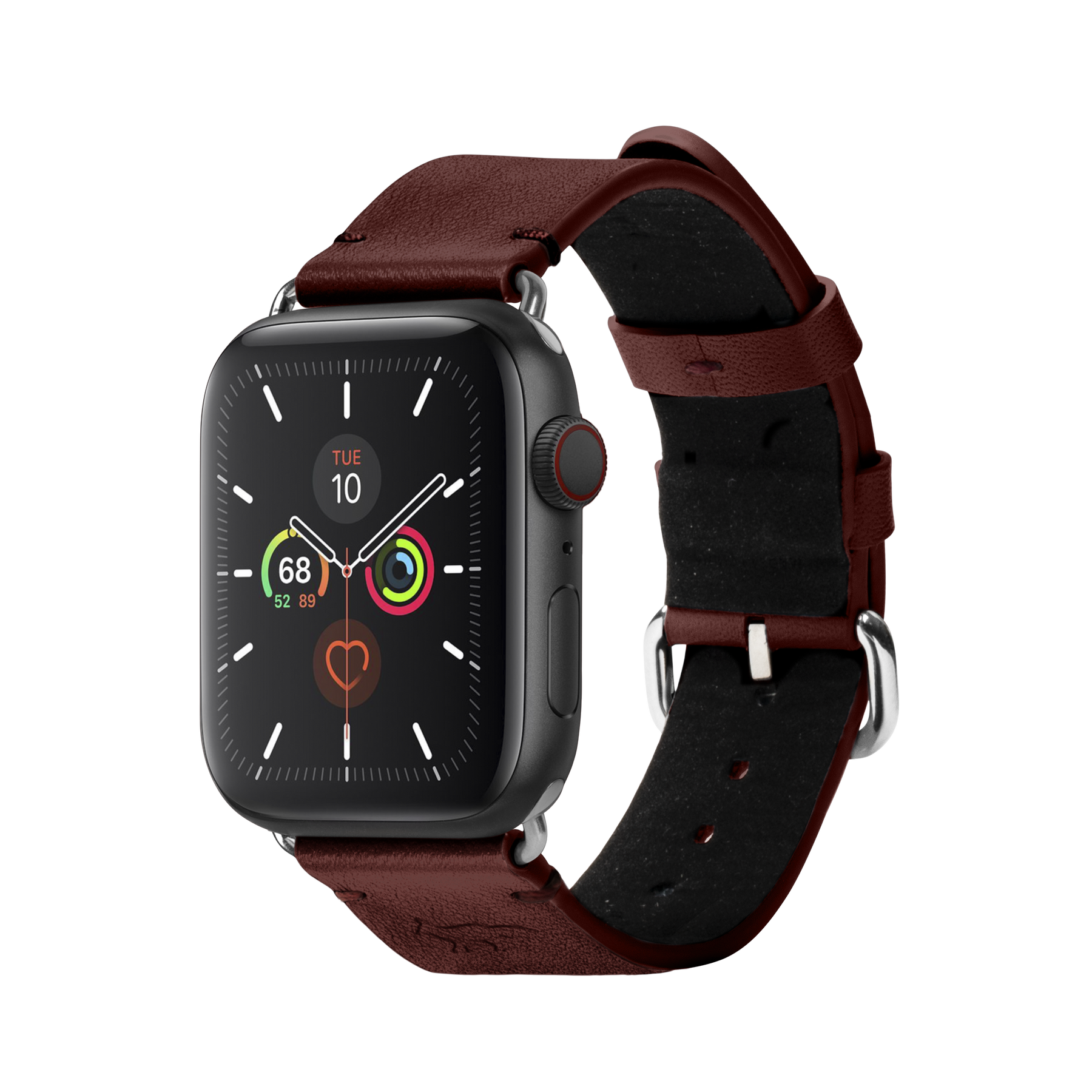 Furry Leather Apple Watch Strap Fox Pattern Apple Watch Band 