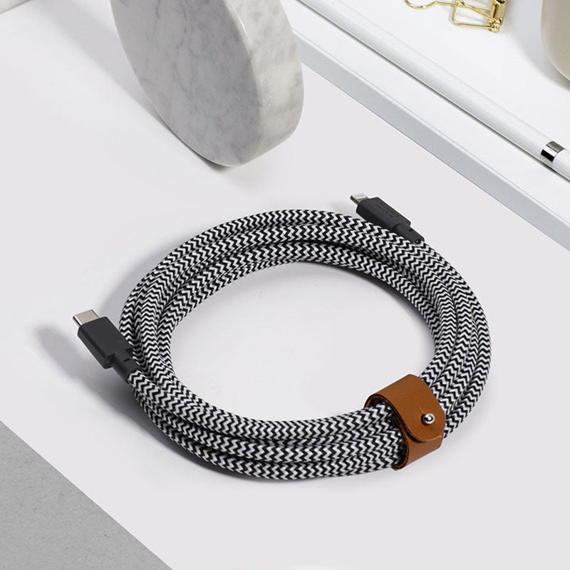 Belt Cable Duo (USB-C to USB-C & Lightning)