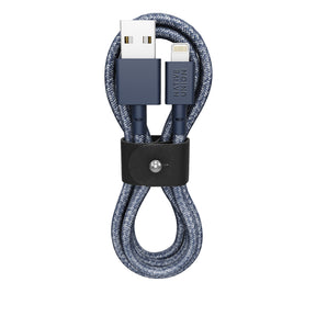 34253195477131,Belt Cable (USB-A to Lightning) - Indigo