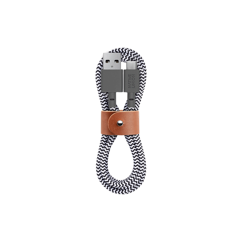 34253152223371,Belt Cable (USB-A to USB-C) - Zebra