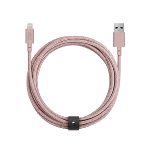 34253208322187,Belt Cable XL (USB-A to Lightning) - Rose