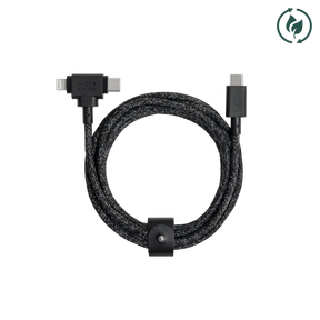 Belt Cable Duo (USB-C to USB-C & Lightning)
