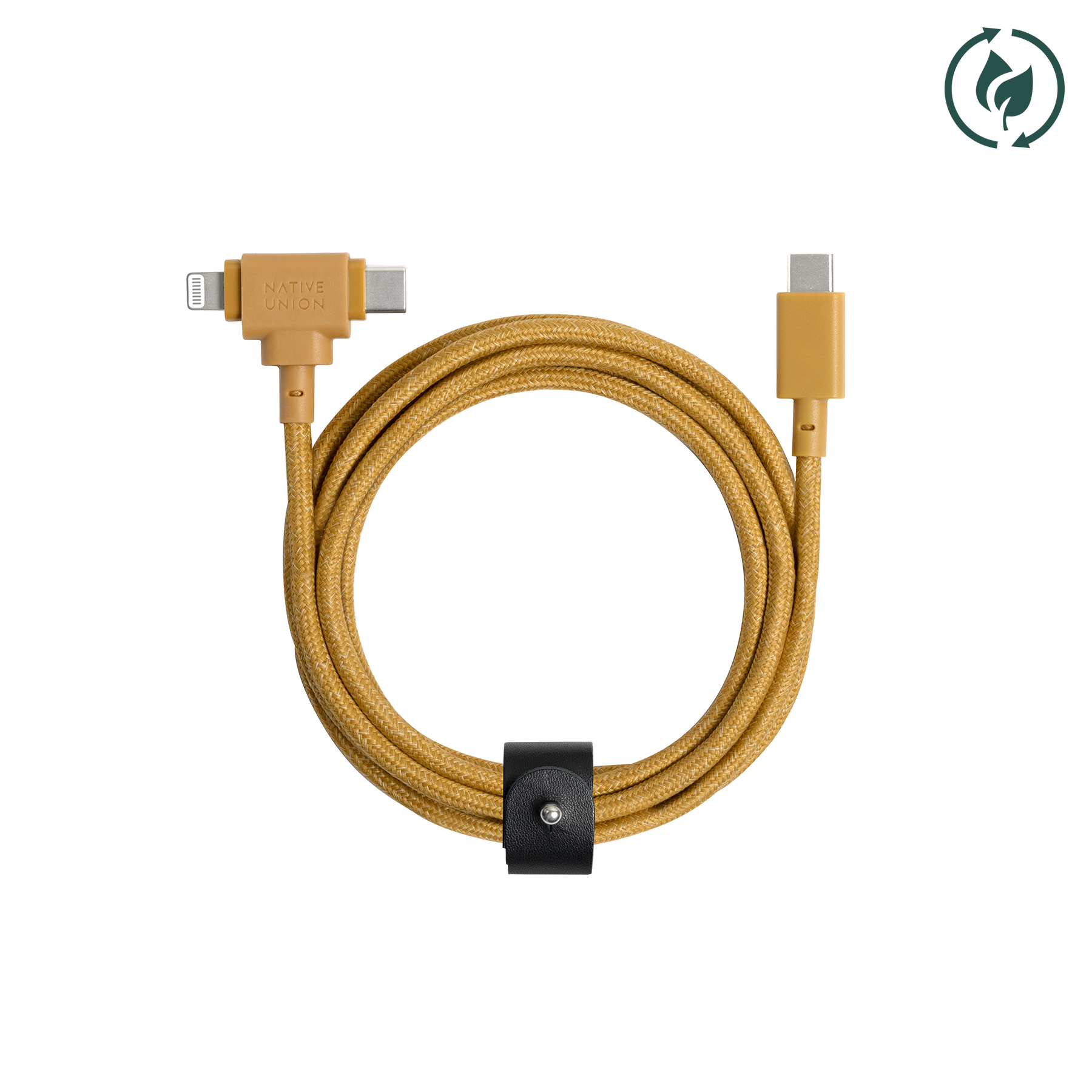 Belt Cable Duo (USB-C to USB-C/Lightning)