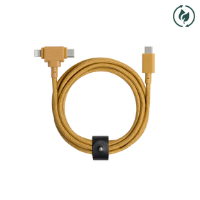 Belt Cable Duo (USB-C to USB-C & Lightning)