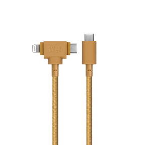 Belt Cable Duo (USB-C to USB-C & Lightning)