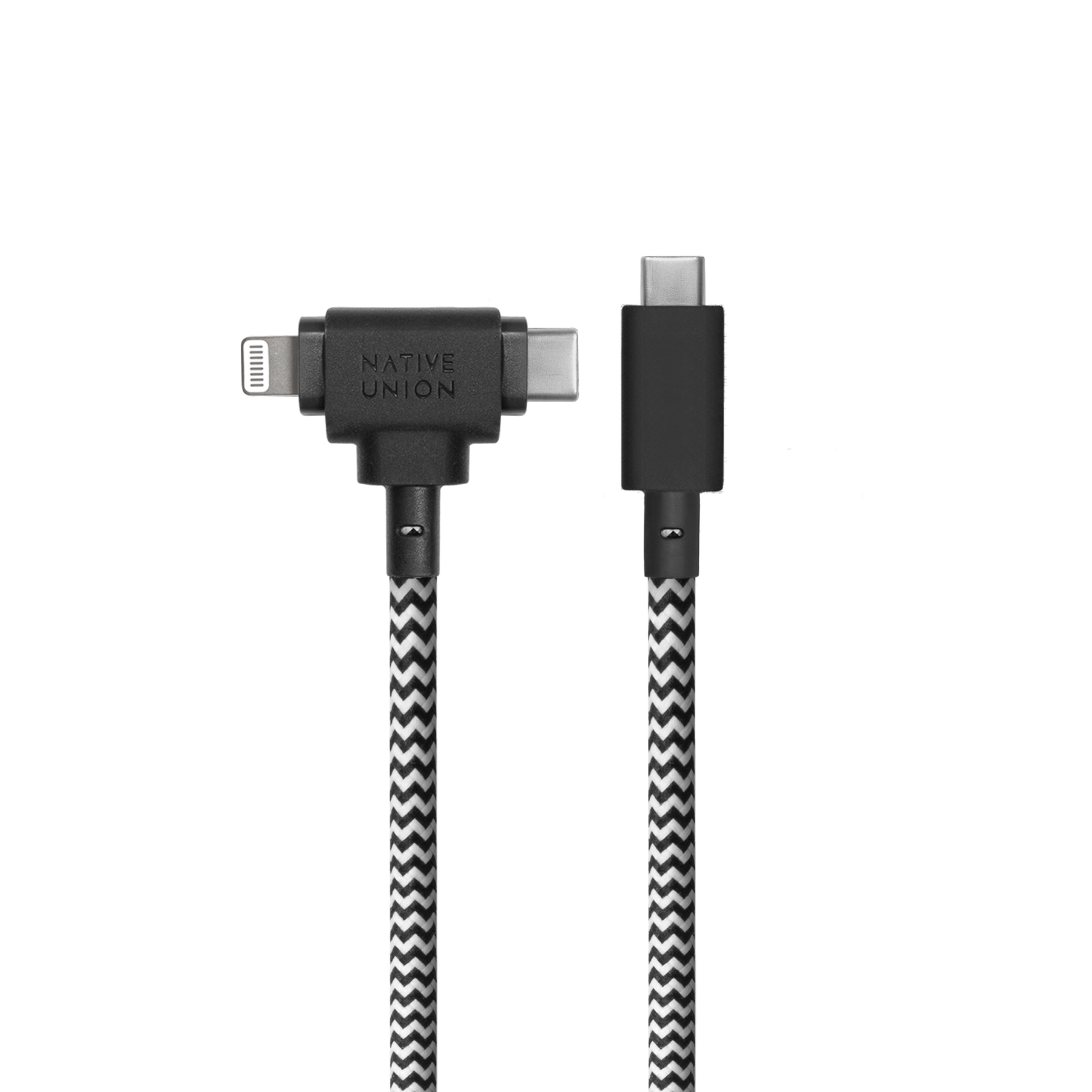 Belt Cable Duo USB C to USB C Lightning