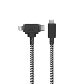 Belt Cable Duo (USB-C to USB-C & Lightning)