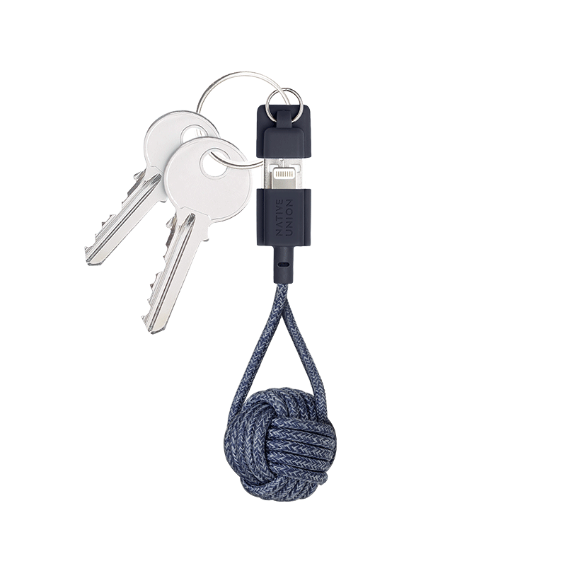 34253241483403,Key Cable (USB-A to Lightning) - Indigo