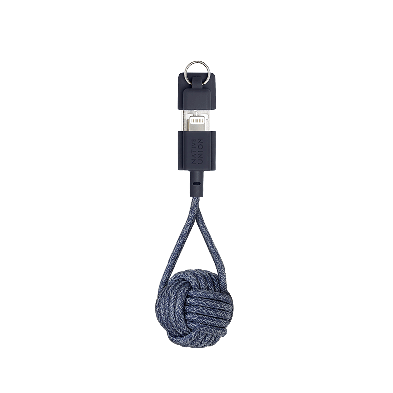 39589908349067,Key Cable (USB-A to Lightning) - Indigo