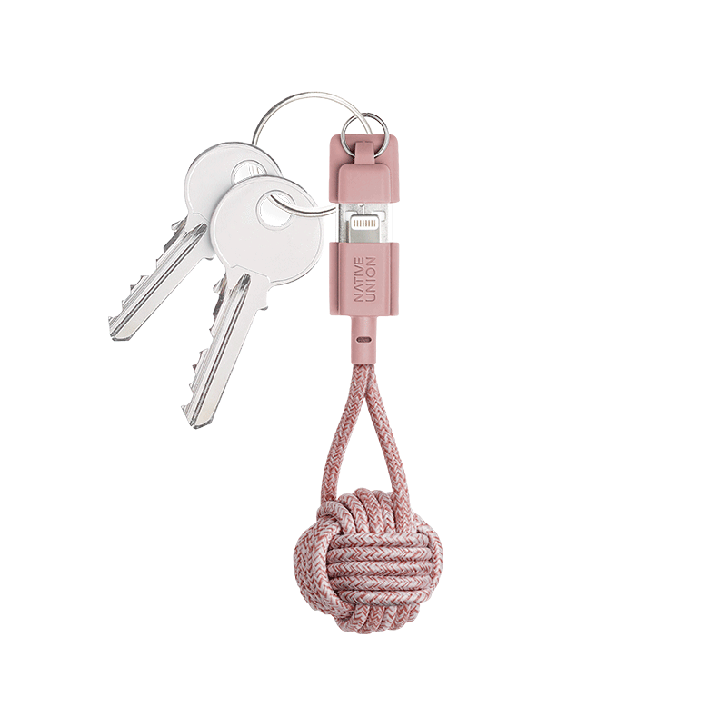 34253241450635,Key Cable (USB-A to Lightning) - Rose