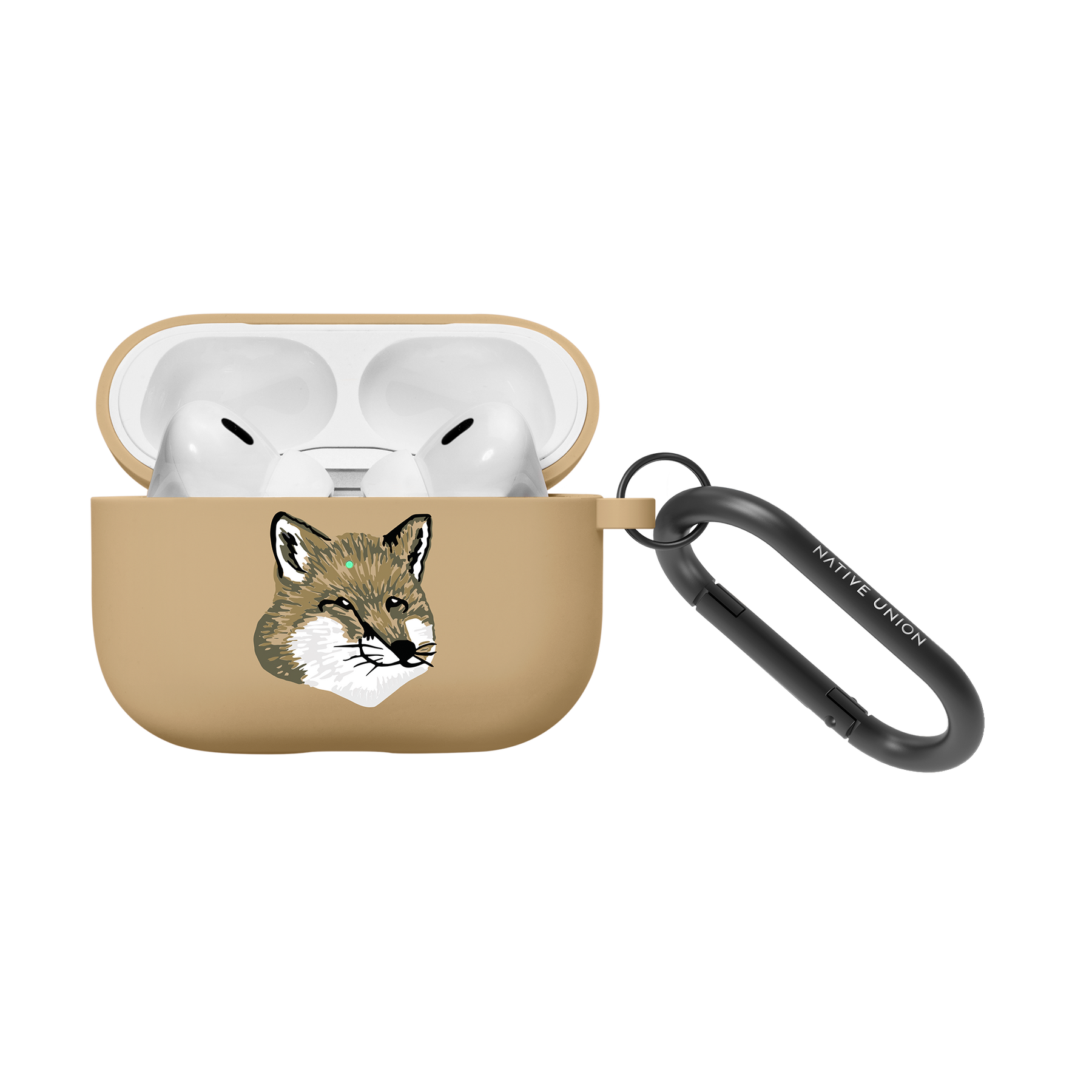 Monochrome Fox Head Case for AirPods Pro (2nd Gen)