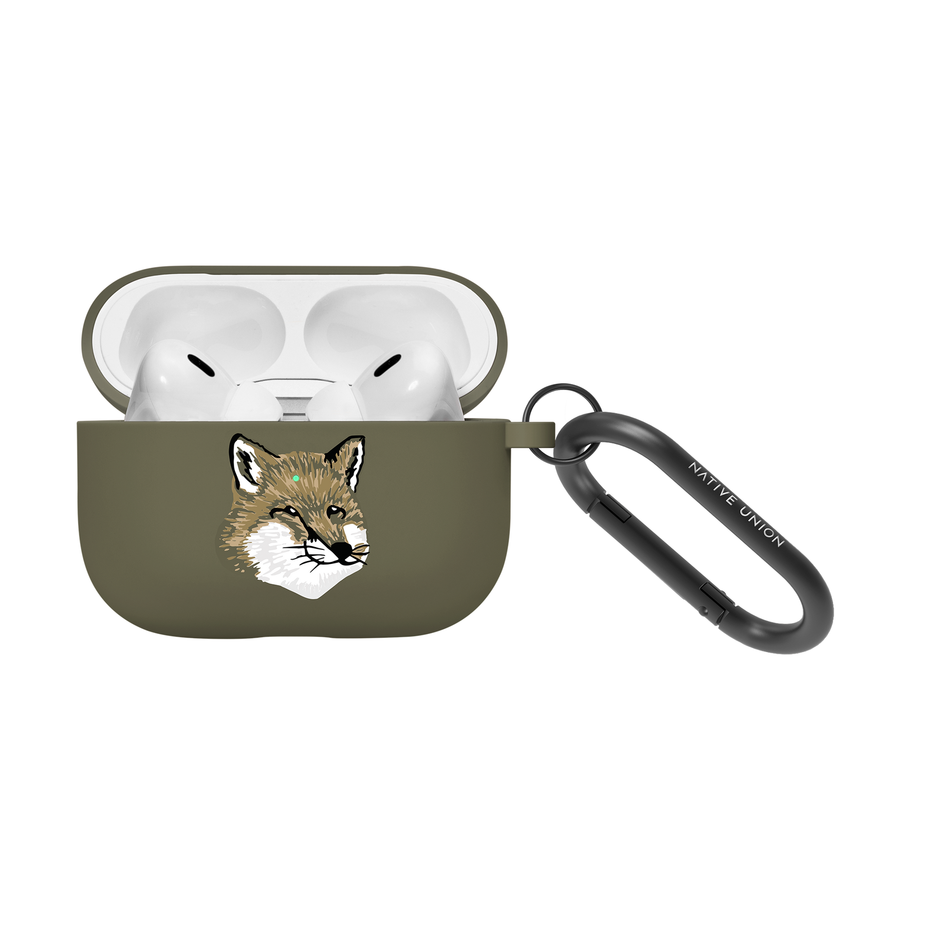 Monochrome Fox Head Case for AirPods Pro (2nd Gen)