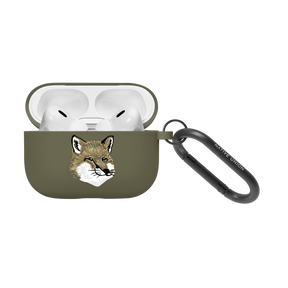 Monochrome Fox Head Case for AirPods Pro (2nd Gen)