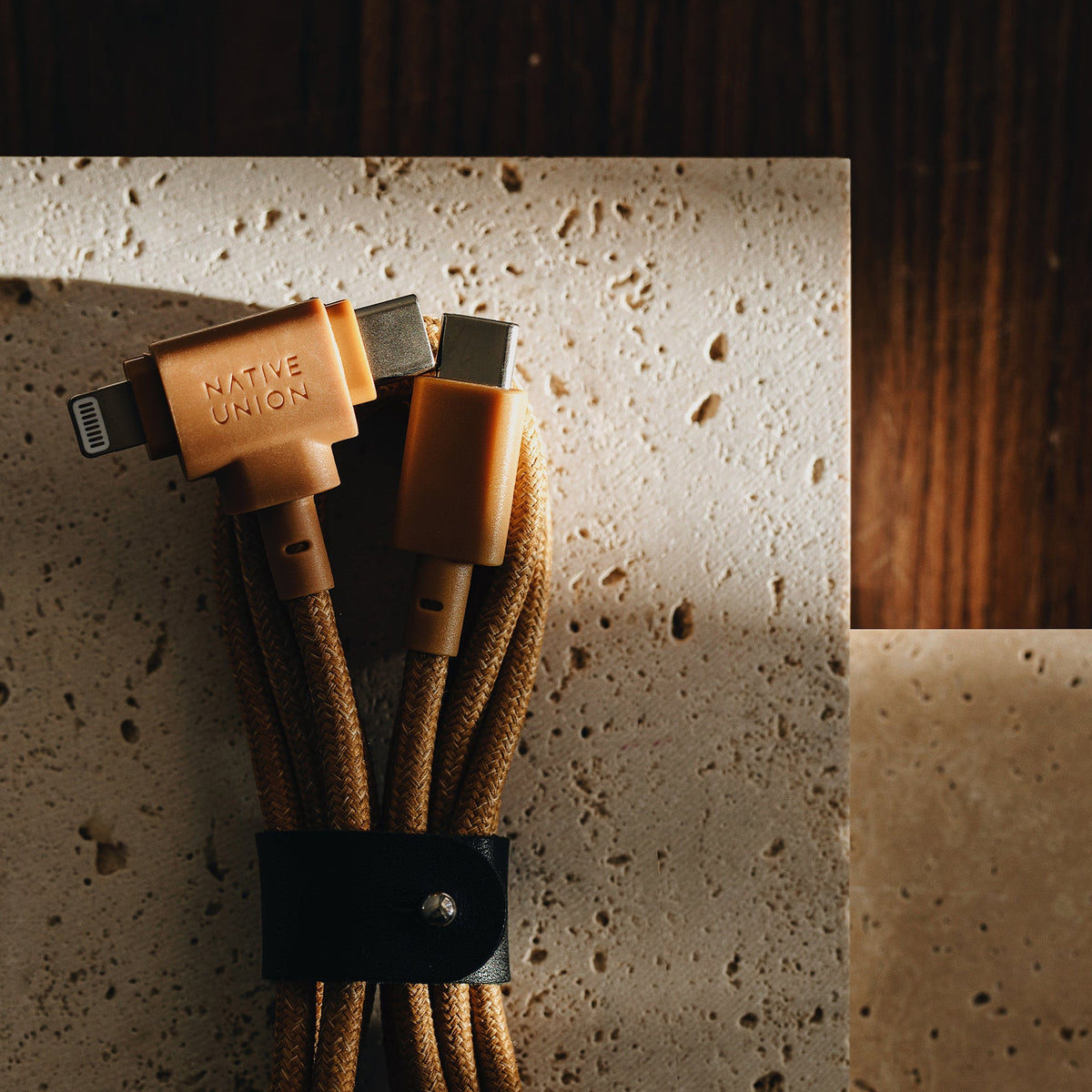 3-Pack Belt Cable Duo (USB-C to USB-C & Lightning)