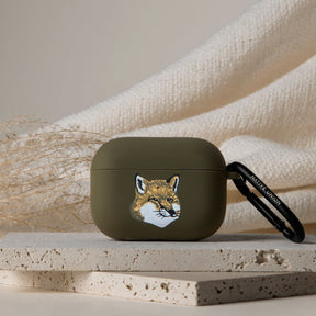 Monochrome Fox Head Case for AirPods Pro (2nd Gen)