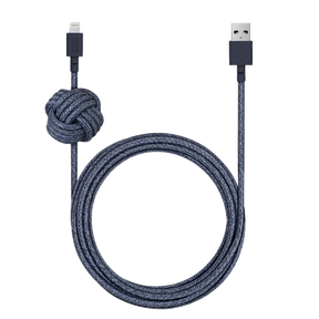 34253245677707,Night Cable (USB-A to Lightning) - Indigo