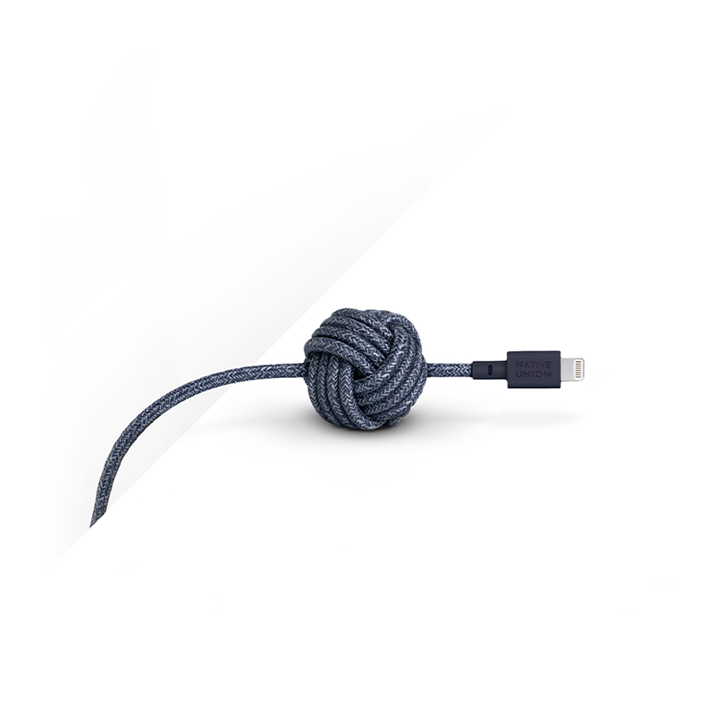 34253245677707,Night Cable (USB-A to Lightning) - Indigo