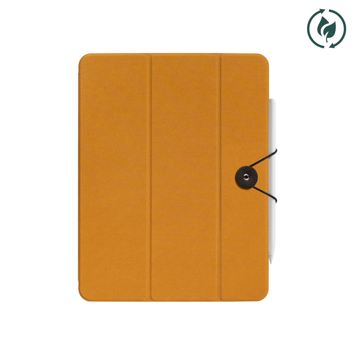 Stylish Orange Leather Flip Case With 360° Rotation For IPad Air 1 & Air 2