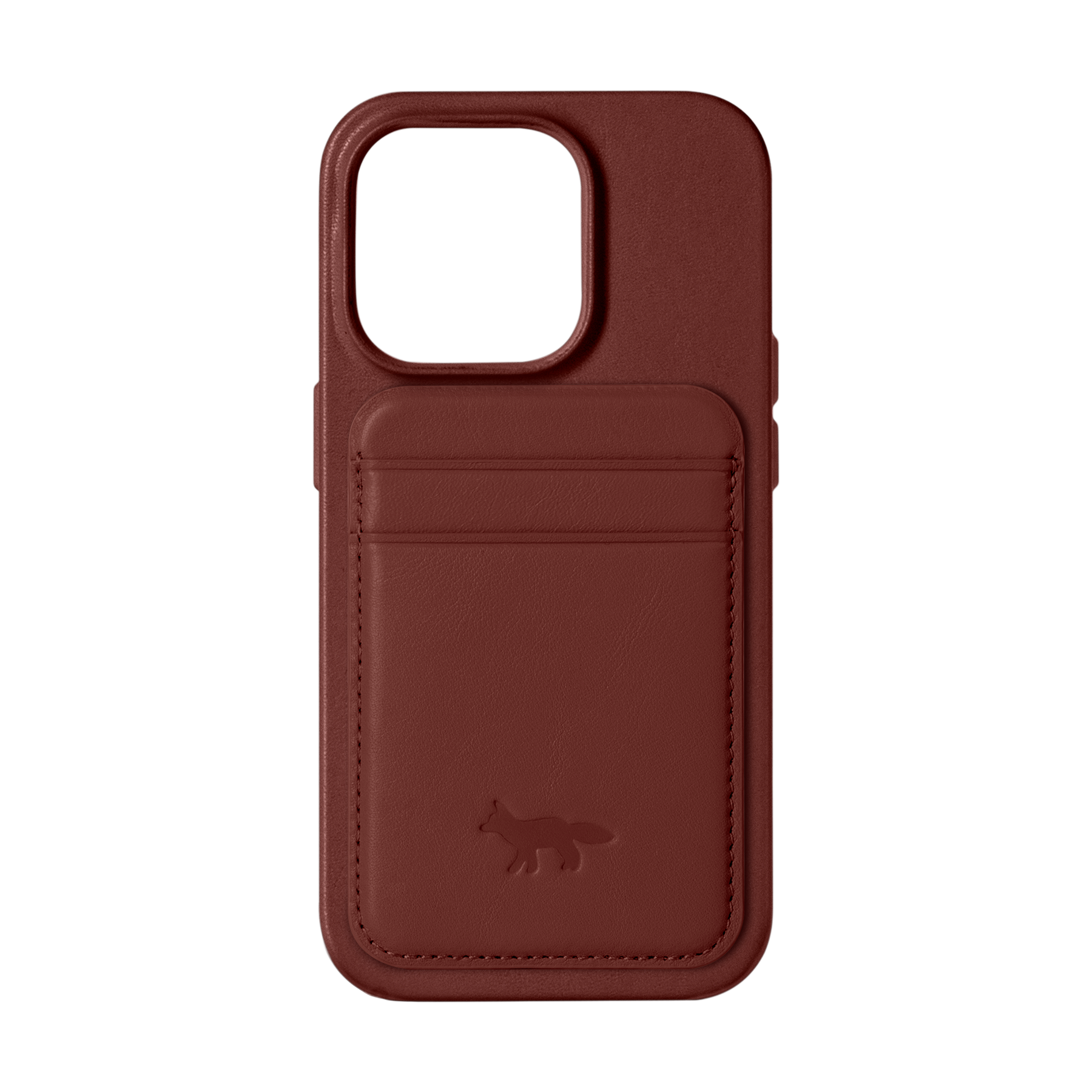 Profile Fox Leather Magnetic Card Case for iPhone 14 Pro