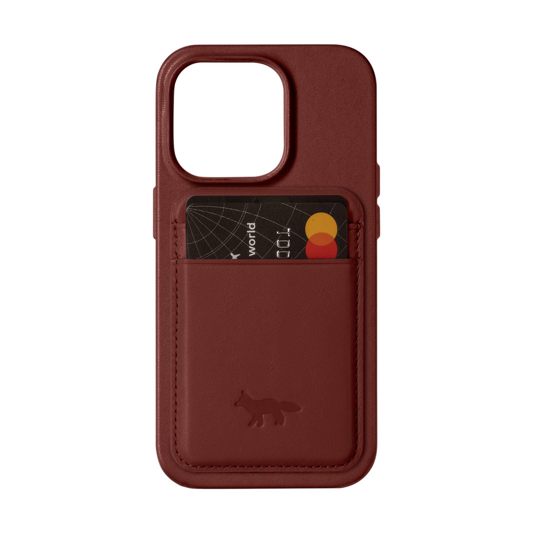 Profile Fox Leather Magnetic Card Case for iPhone 14 Pro