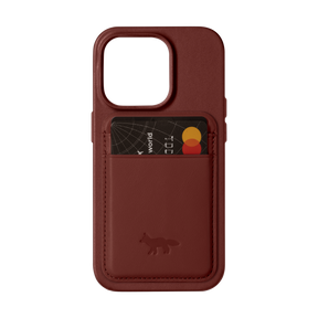Profile Fox Leather Magnetic Card Case for iPhone 14 Pro